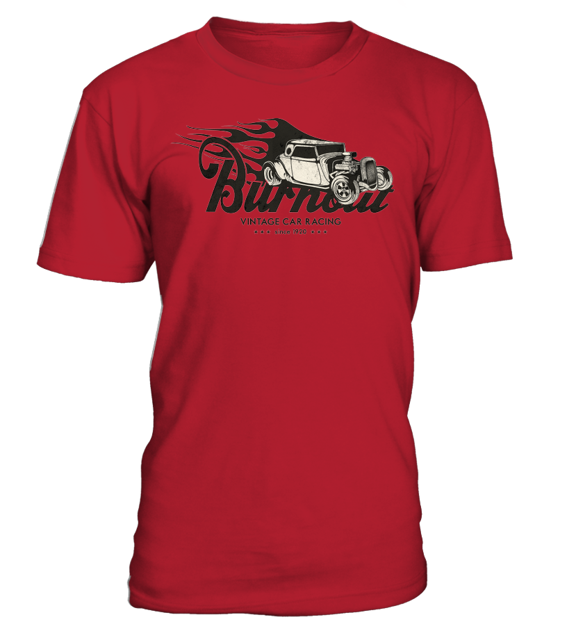 T-shirt Burnout Hot Rod