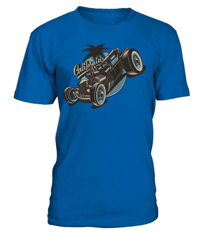 T-shirt California Hot Rod