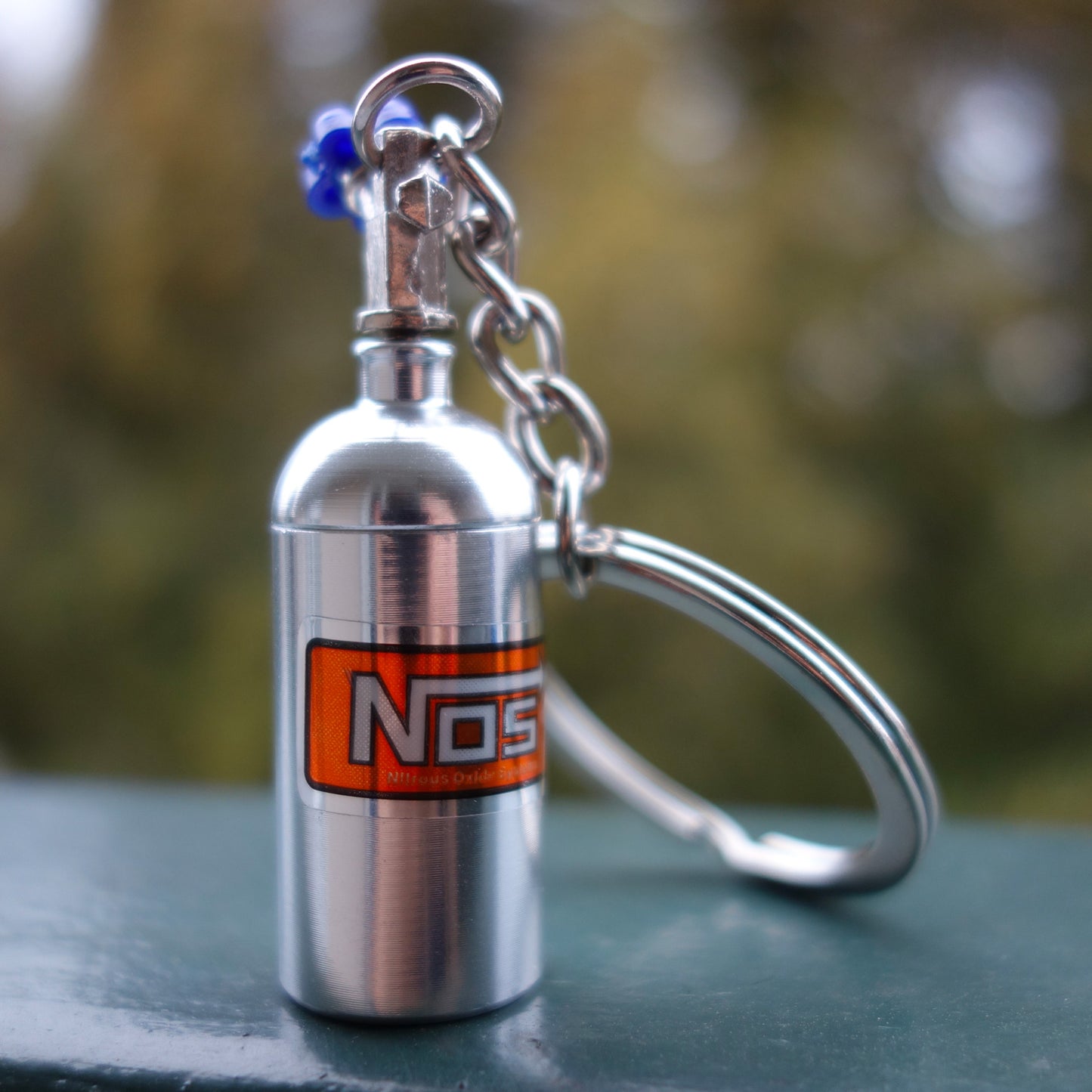 Porte-clés bouteille de NOS