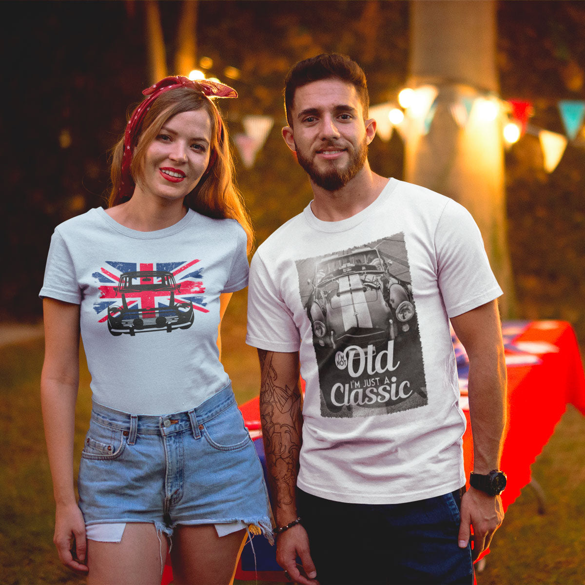 T-shirt I'm not old, I'm just a classic AC Cobra