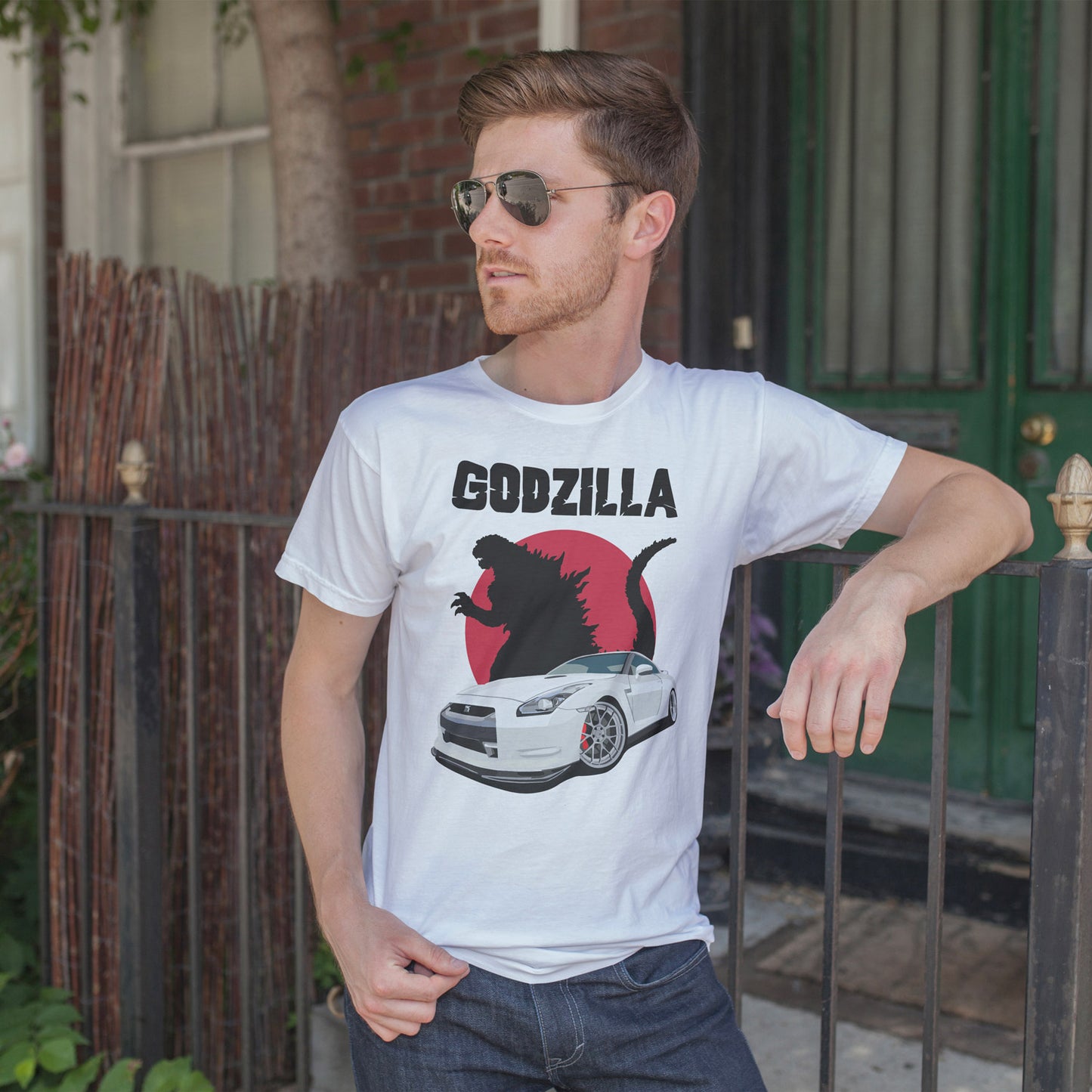 T-shirt Godzilla R35