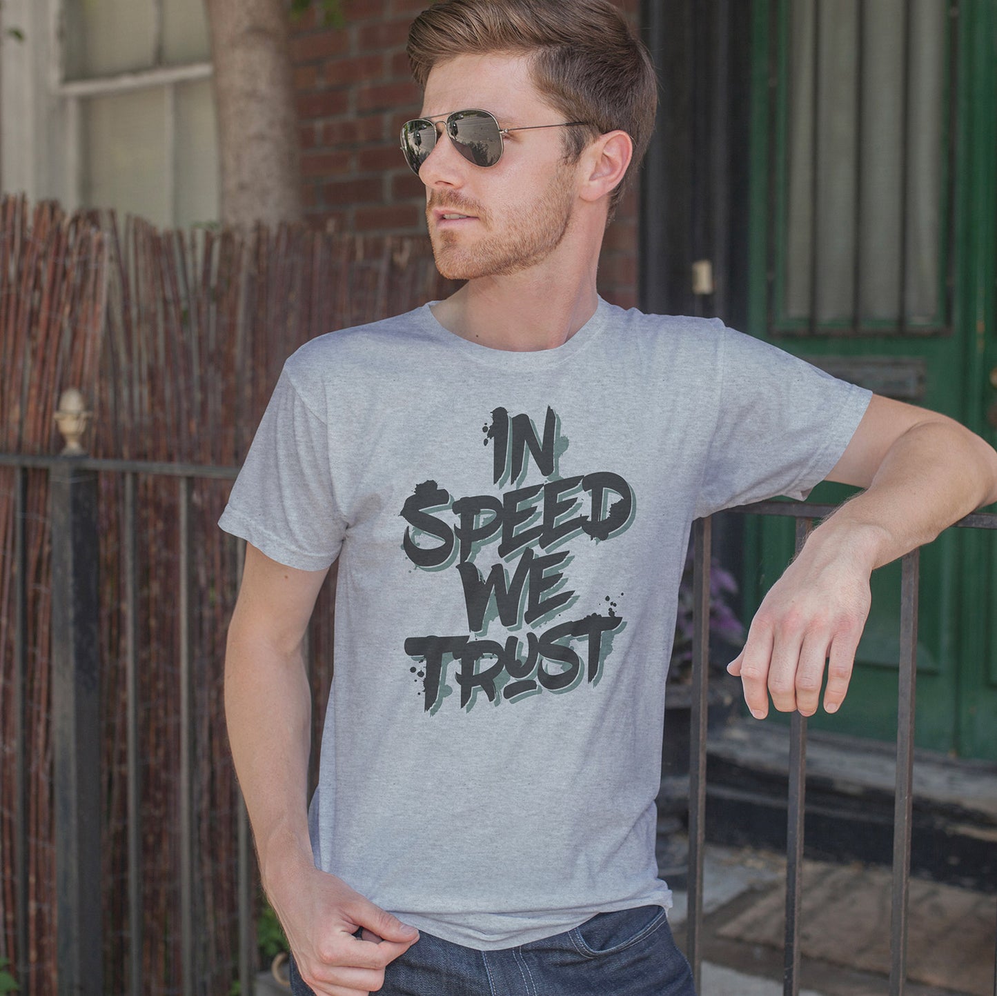 T-shirt In Speed We Trust