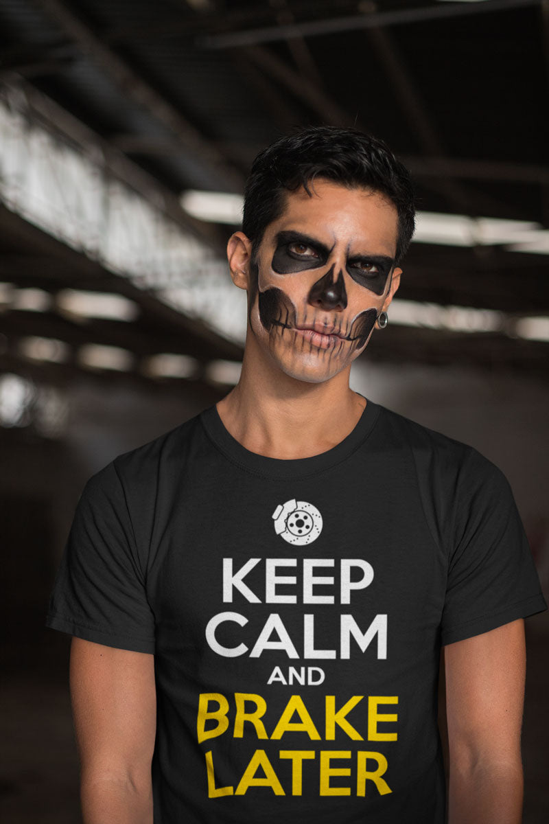 T-shirt Keep Calm and Brake Later
