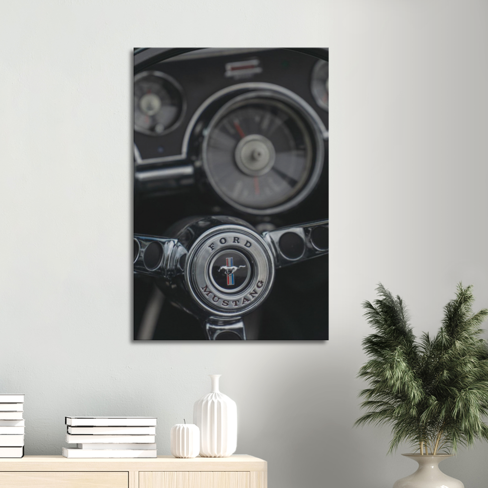 Toile volant de Ford Mustang