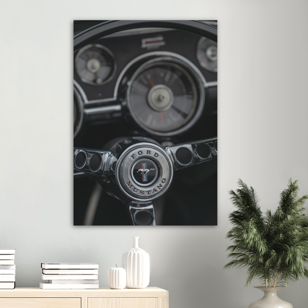 Poster volant de Ford Mustang