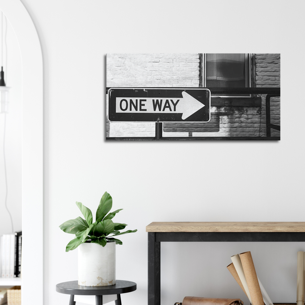 Toile One Way (panneau de signalisation)