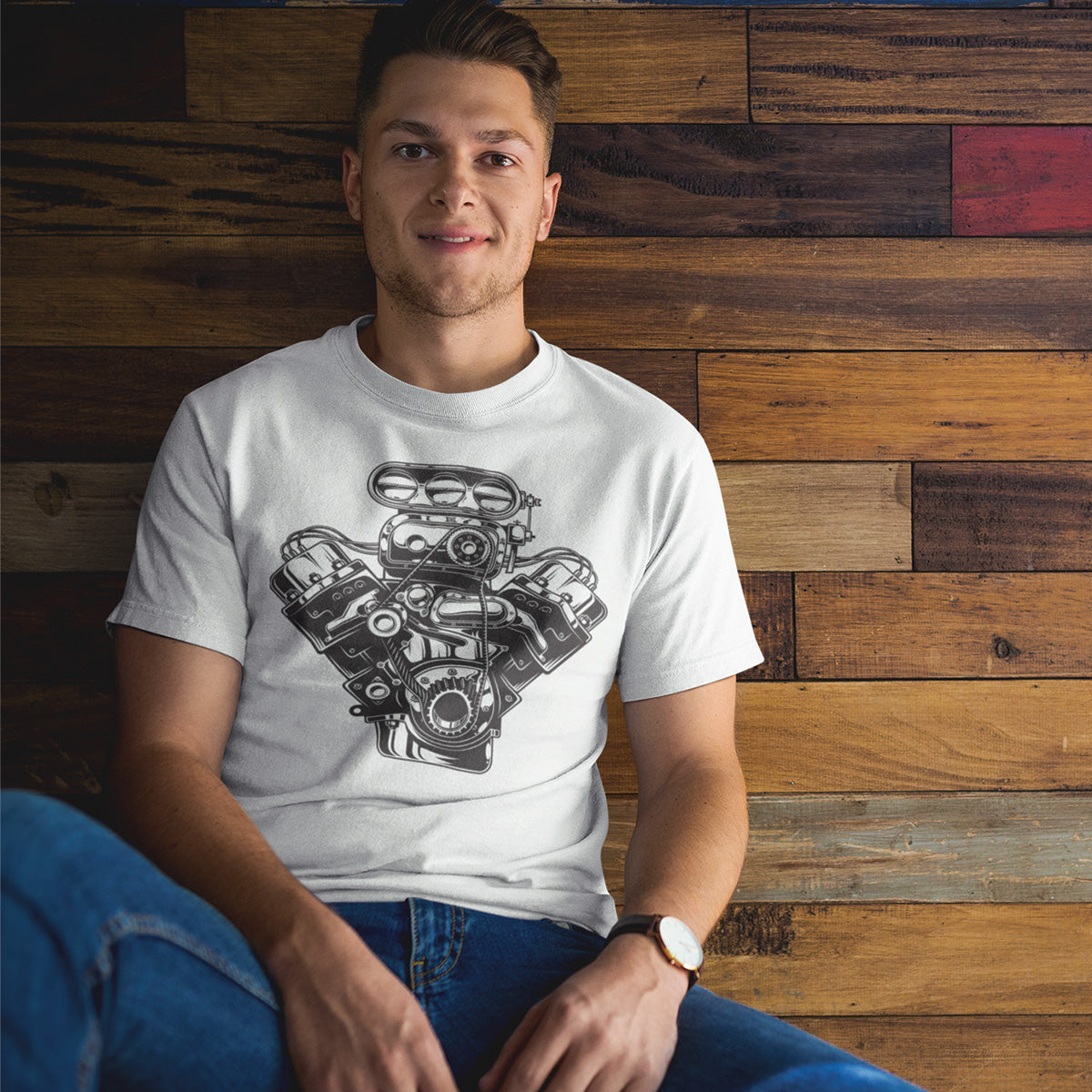 T-shirt American Muscle V8