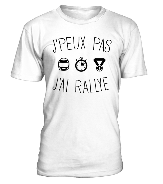 T-shirt J'peux pas j'ai rallye
