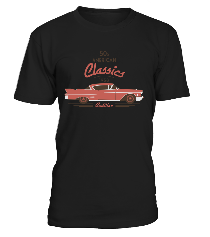 T-shirt 50s American Classics Cadillac