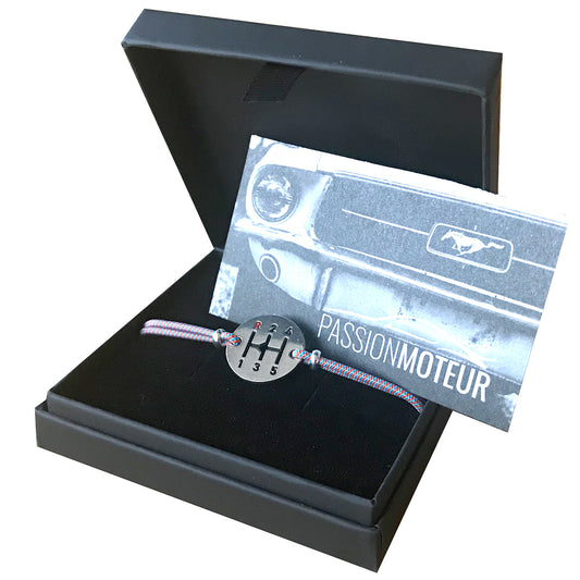 Coffret cadeau pour bracelet boîte de vitesse vintage