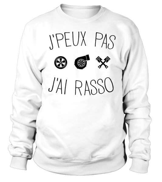 Sweat J'peux pas j'ai rasso