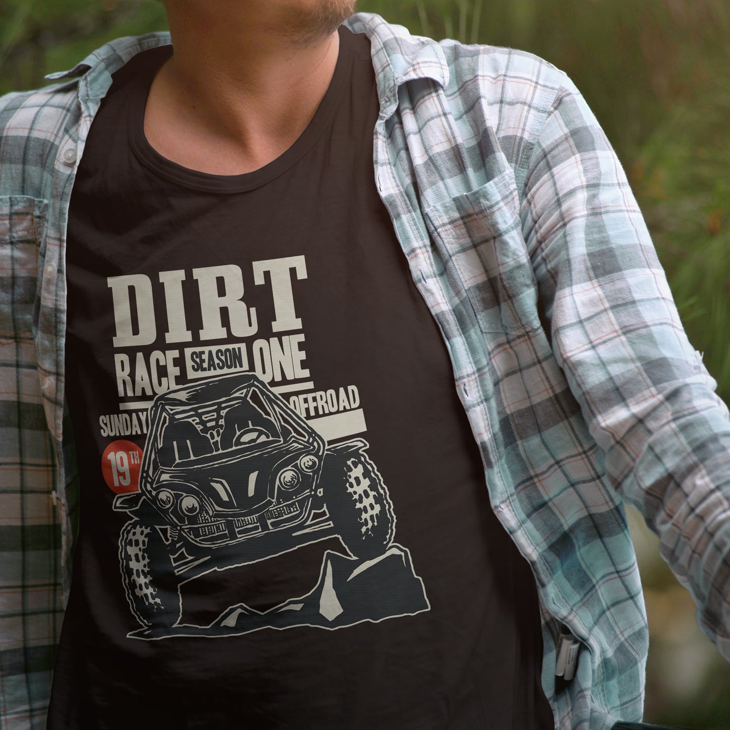 T-shirt Buggy Racing