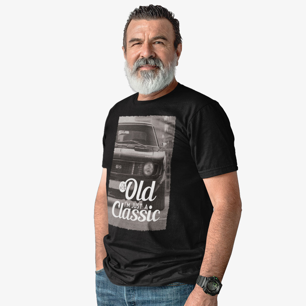 T-shirt I'm not old, I'm just a classic Camaro SS