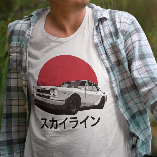 T-shirt Skyline Hakosuka
