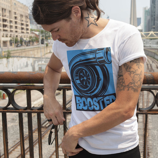 T-shirt Boosted bleu