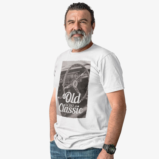 T-shirt I'm not old, I'm just a classic Volant Mustang