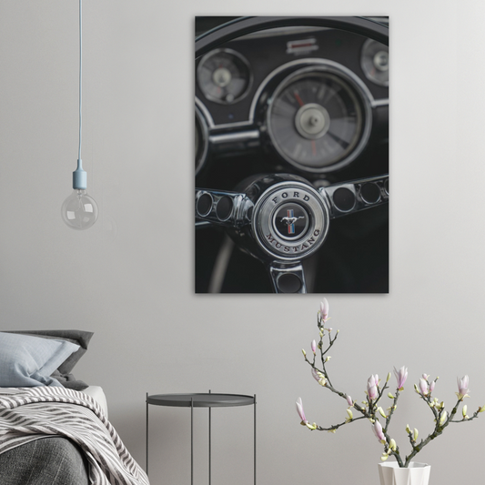 Poster volant de Ford Mustang