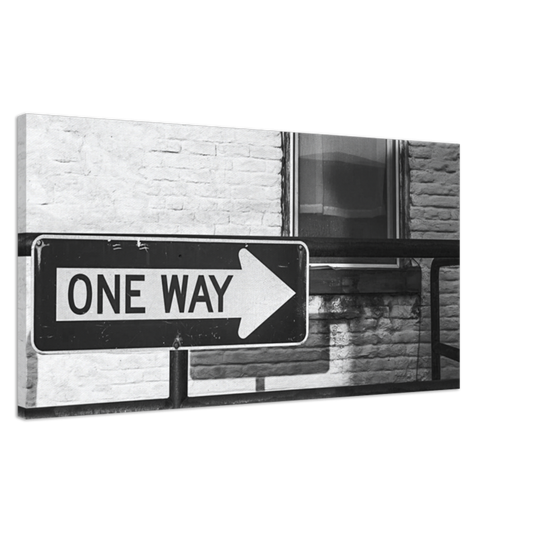 Toile One Way (panneau de signalisation)